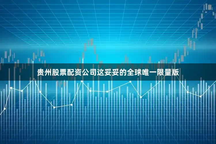 贵州股票配资公司这妥妥的全球唯一限量版